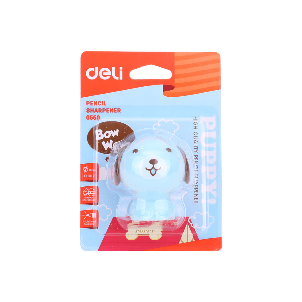 PilotDeli Ξύστρα Βαρελάκι Μονή Πλαστική Magic Zoo 8mm 1 Τμχpapell.gr